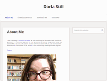 Tablet Screenshot of darlastill.com